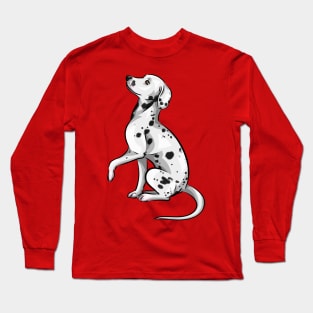 Cute Dalmatian Puppy Long Sleeve T-Shirt